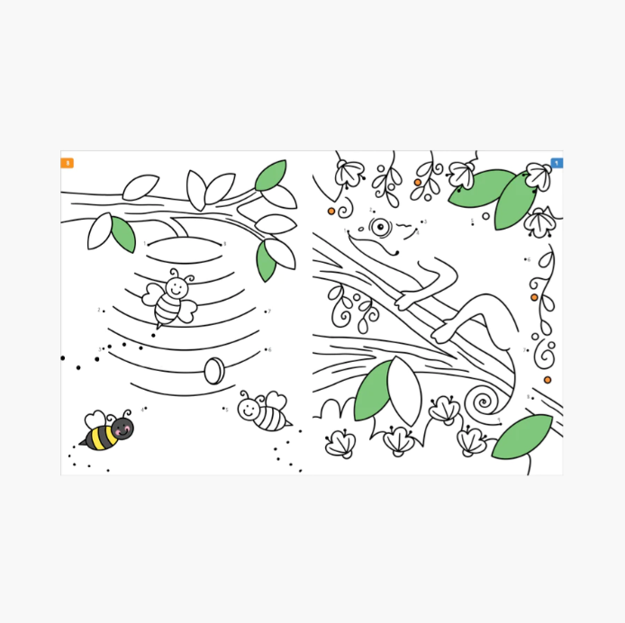 Coloring Book - Animals Dot to Dot