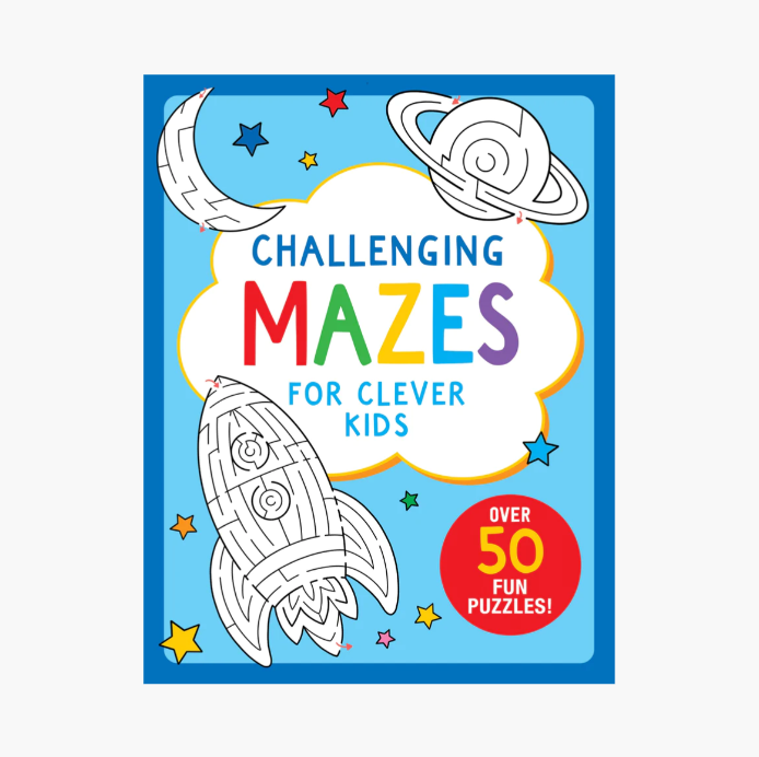 Activity Book - Challenging Mazes
