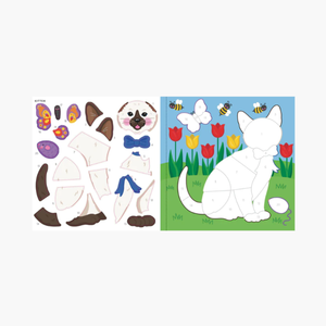 Activity Book - Color By Sticker Furry Friends