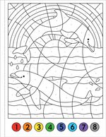 Load image into Gallery viewer, Color By Number - Under the Sea
