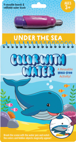 Load image into Gallery viewer, Activity Book - Color With Water Under the Sea
