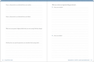 Keepsake Journal - Grandpa's Story