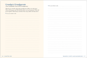 Keepsake Journal - Grandpa's Story