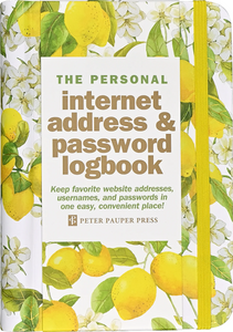 Journal - Password Logbook Lemon