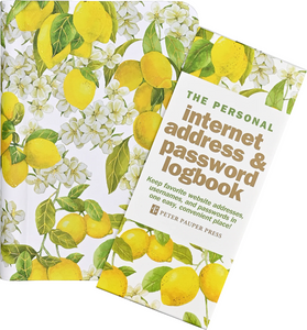 Journal - Password Logbook Lemon