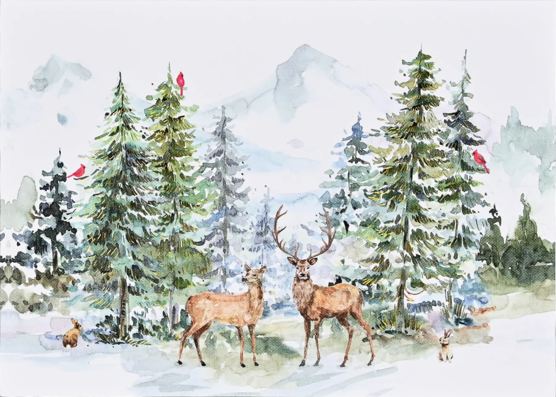 Holiday Boxed Card Set - Winter Wonderland s/20