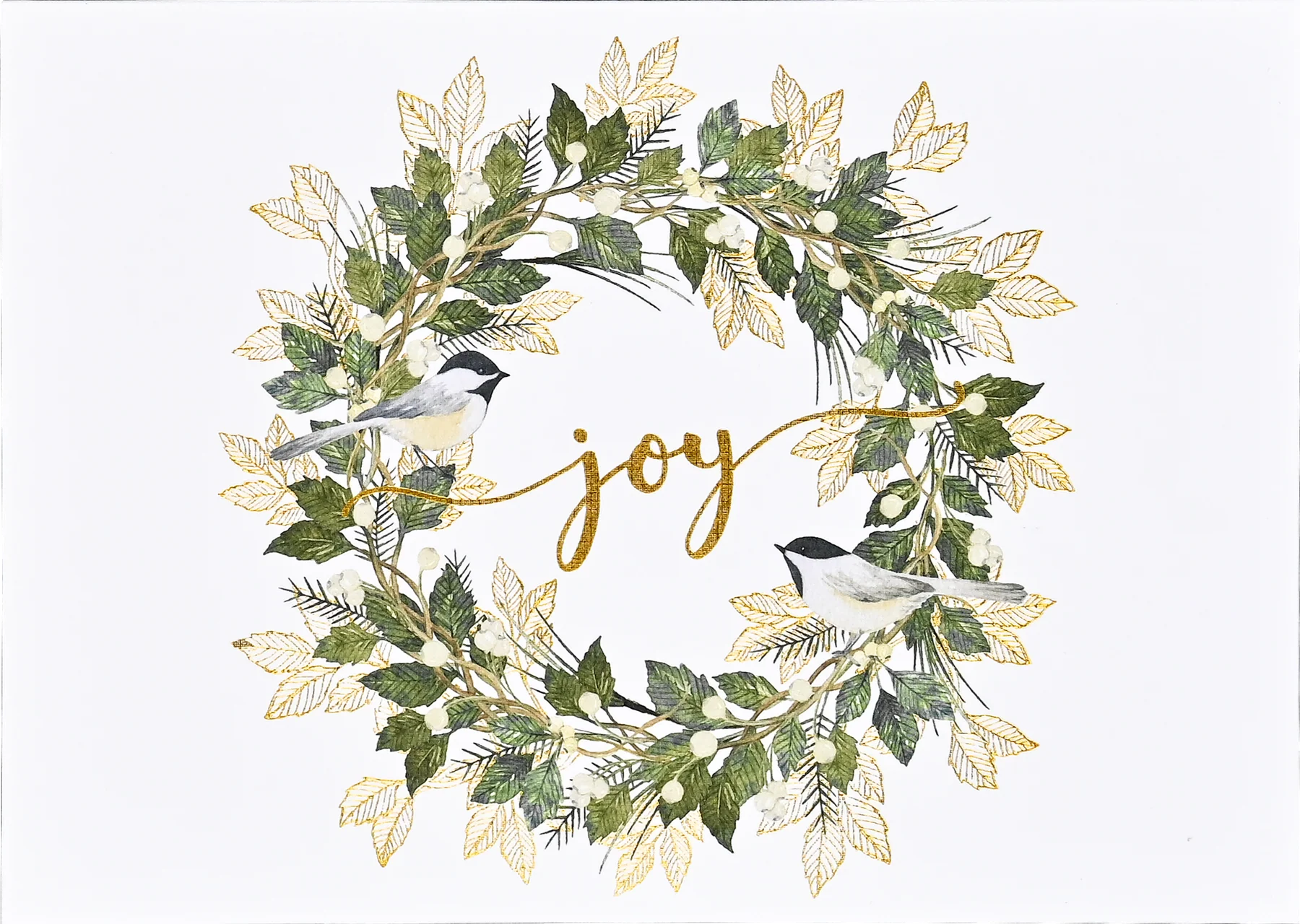 Holiday Boxed Card Set - Wreath of Joy s/20