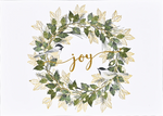 Load image into Gallery viewer, Holiday Boxed Card Set - Wreath of Joy s/20
