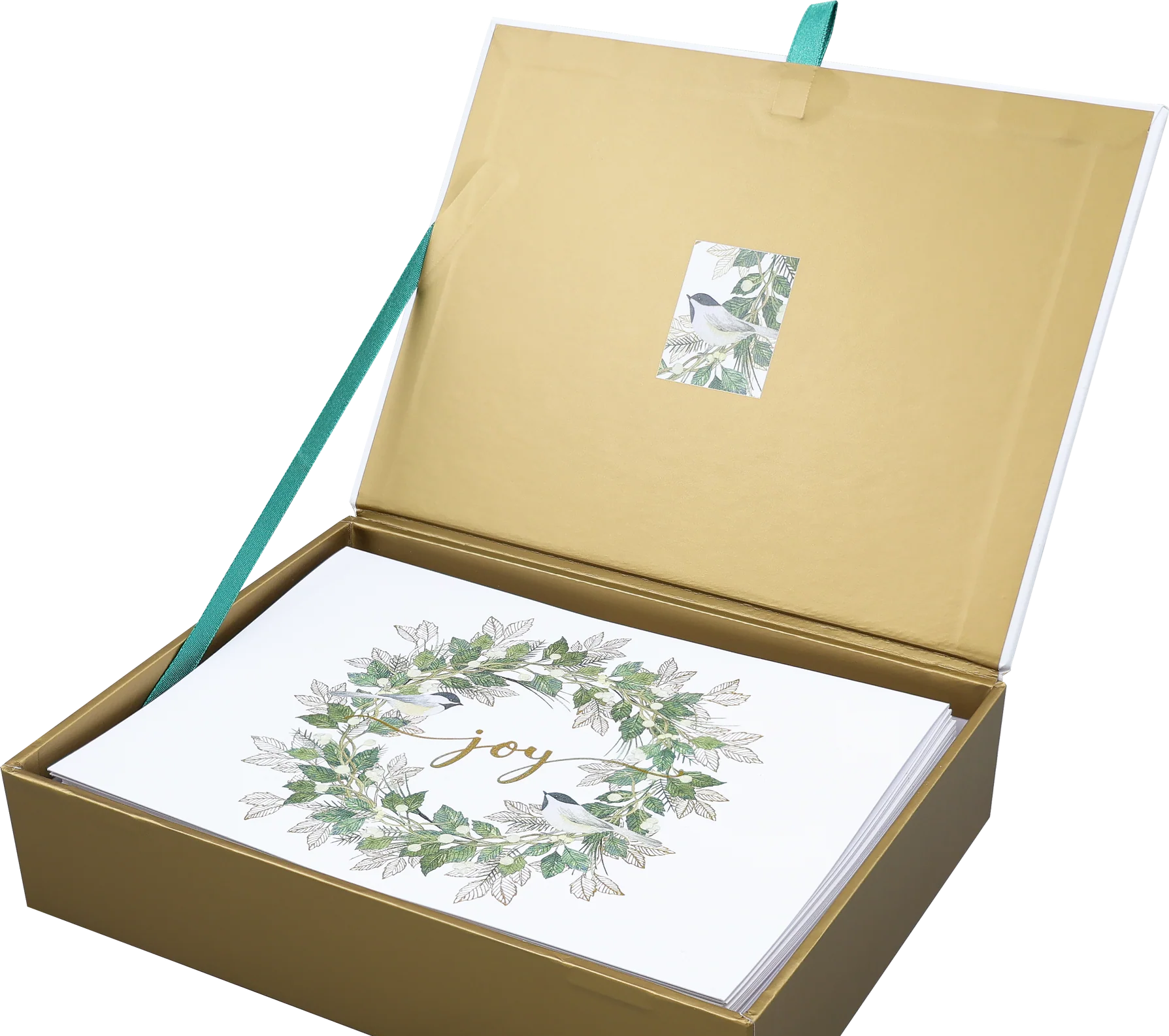 Holiday Boxed Card Set - Wreath of Joy s/20