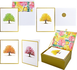 Load image into Gallery viewer, Premium Boxed Card Set - Watercolor Trees s/20
