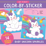 Load image into Gallery viewer, Activity Book - Color By Sticker Baby Unicorn Sparkles
