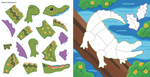 Load image into Gallery viewer, Activity Book - Color By Sticker Rainforest Animals

