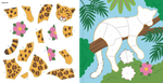 Load image into Gallery viewer, Activity Book - Color By Sticker Rainforest Animals
