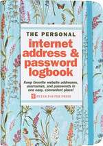 Load image into Gallery viewer, Journal - Password Logbook Blooms &amp; Butterflies
