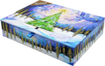 Load image into Gallery viewer, Holiday Boxed Card Set - Stained Glass Tree s/20
