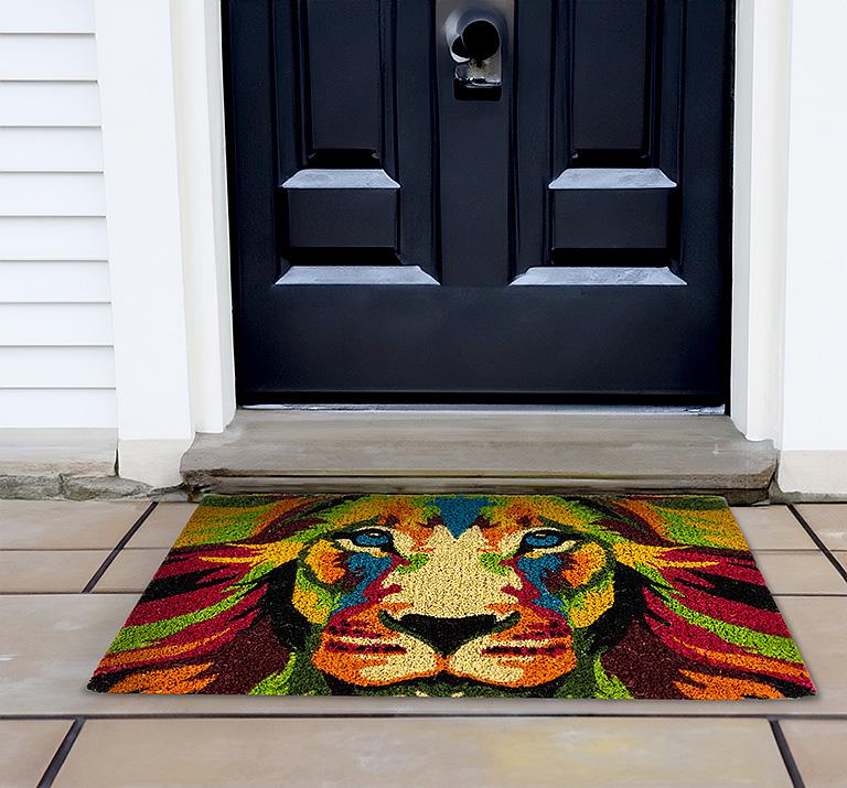 Doormat - Colorful Lion