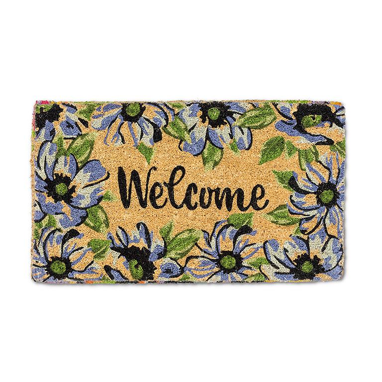 Doormat - Floral Welcome