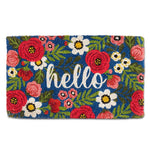 Load image into Gallery viewer, Doormat - Floral Hello
