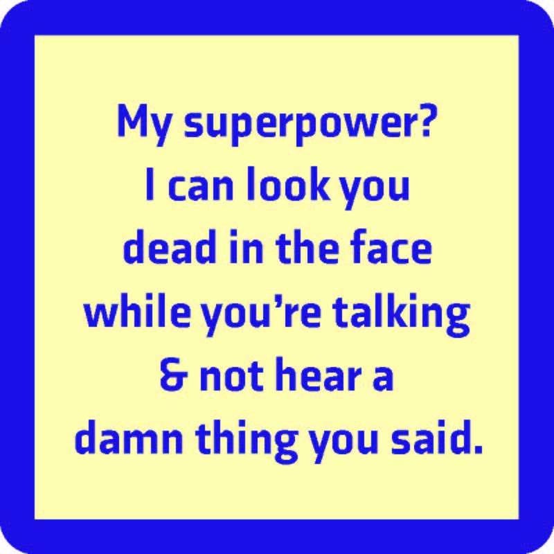 Funny Coaster - Superpower