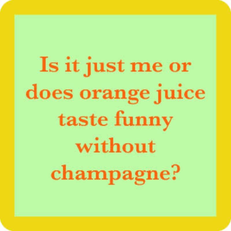 Funny Coaster - Orange Juice