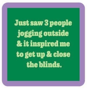 Funny Coaster - Jogging