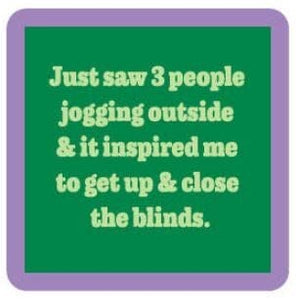 Funny Coaster - Jogging