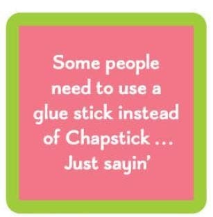 Funny Coaster - Chapstick