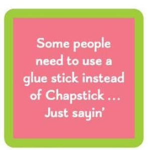 Funny Coaster - Chapstick