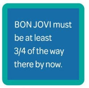 Funny Coaster - Bon Jovi