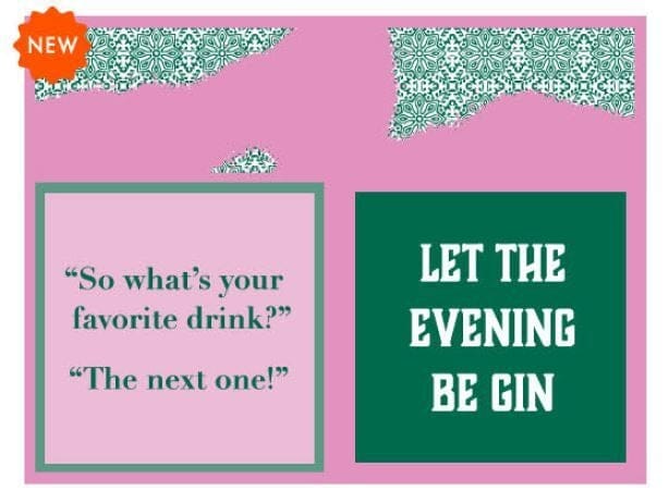 Cocktail Napkins - Be Gin