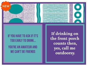Cocktail Napkins - Outdoorsy