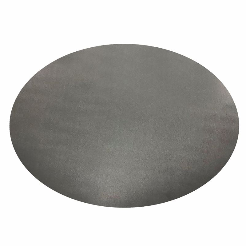 Placemat - Shimmer Oval Charcoal