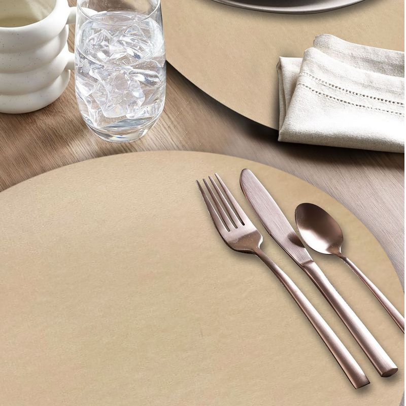 Placemat - Shimmer Oval Gold