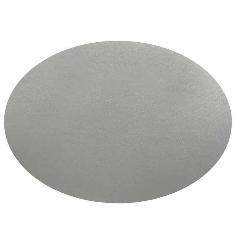 Placemat - Shimmer Oval Silver