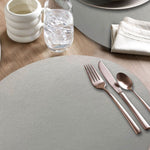 Load image into Gallery viewer, Placemat - Shimmer Oval Silver
