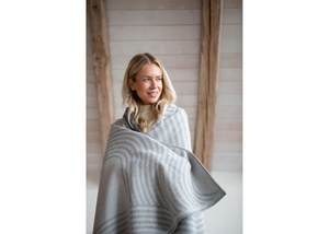 Fussenegger Throw - JADE Cotton Zen Grey 200x140cm
