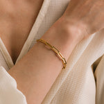 Load image into Gallery viewer, Waterproof Bracelet - Bold Paperclip 6&quot;+1.25&quot;
