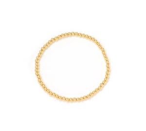 Gold-Filled Bracelet - Beaded 3mm