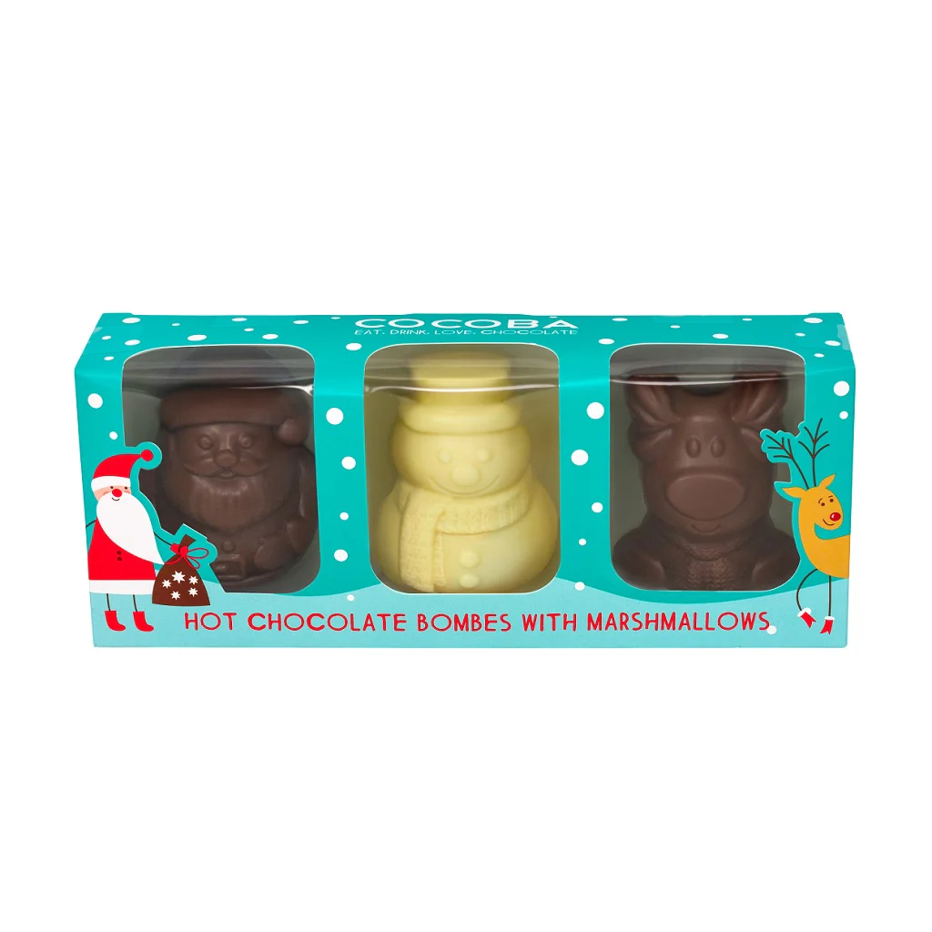 Cocoba - Hot Chocolate Bombes 3-Pack