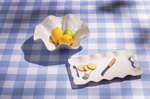 Load image into Gallery viewer, Serving Tray - Melamine Ruffled Tray
