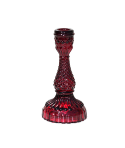 Taper Candle Holder - Bella Small Bordeaux