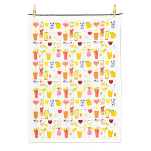 Tea Towel - Colorful Cocktails