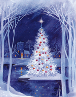 Load image into Gallery viewer, Holiday Boxed Card Set - Mini Christmas Island s/20
