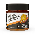 Load image into Gallery viewer, Cocktail Garnish - Orange Twist in Syrup
