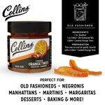Load image into Gallery viewer, Cocktail Garnish - Orange Twist in Syrup
