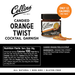 Load image into Gallery viewer, Cocktail Garnish - Orange Twist in Syrup
