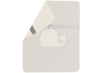 Load image into Gallery viewer, Fussenegger Baby Blanket - JUWEL Whale Blue 90x70cm
