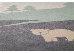 Fussenegger Baby Blanket - JUWEL Camping Bears 90x70cm