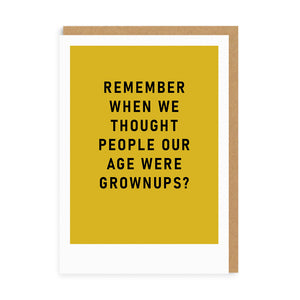 OD Cards - Birthday | Remember Grown Ups