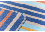 Load image into Gallery viewer, Fussenegger Baby Blanket - JUWEL Fox Stripes Navy 90x70cm
